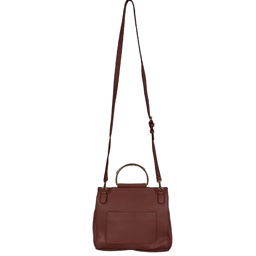 LC Lauren Conrad Palais Vegan Convertible Satchel Crossbody Bag in Blush Pink